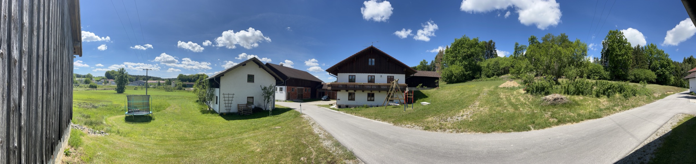 Kammerhub Panorama &mdash; das ganze Anwesen im Sommer